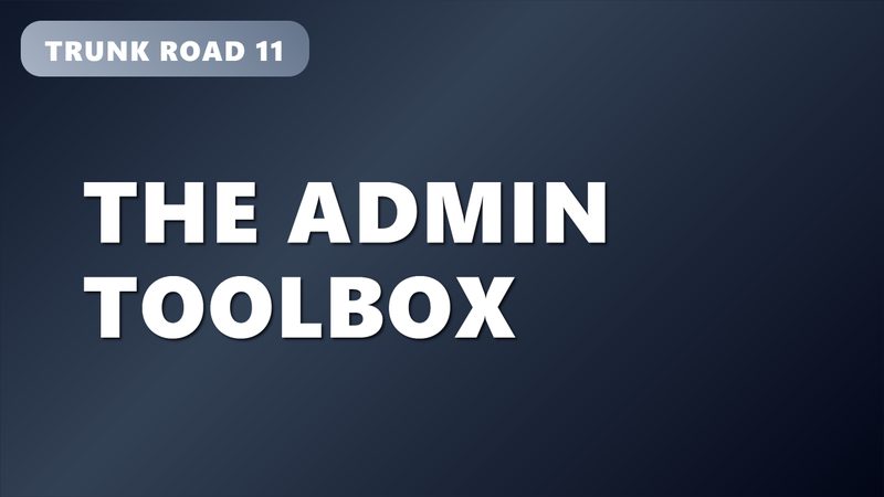 The Admin Toolbox