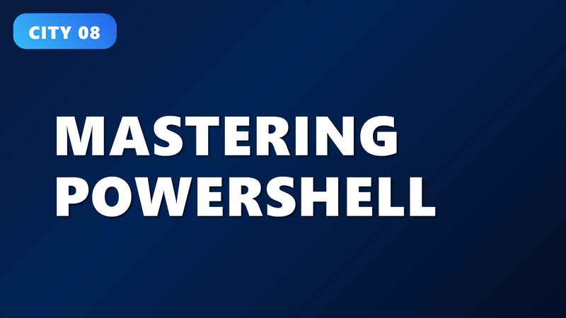 Mastering PowerShell